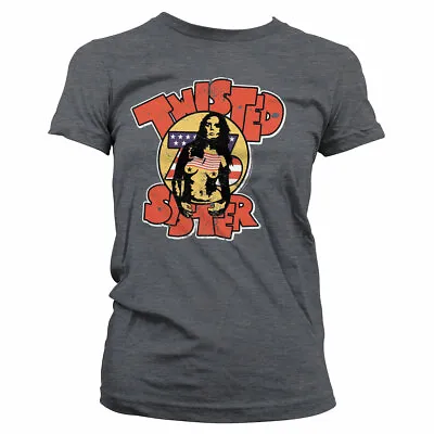 Buy Officially Licensed Twisted Sister - Topless 76´ Women's T-Shirt S-XXL Sizes • 21.48£