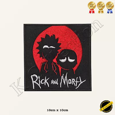 Buy Rick And Morty Special Embroidered Iron On/Sew On Patch/Badge For Clothes • 2.99£