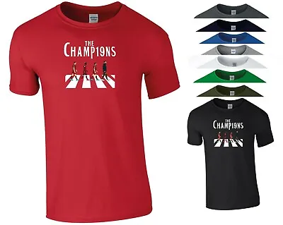 Buy The Champions T Shirt Liverpool Football LFC Fans BPL Birthday Gift Men Tee Top • 11.95£