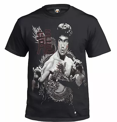 Buy BRUCE LEE DRAGON BLACK T-Shirt/Enter The Dragon/Martial Arts/Unisex/Gift/Top  • 14.99£