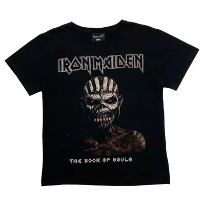 Buy IRON MAIDEN “The Book Of Souls” Graphic Heavy Metal Band T-Shirt Small Black • 17£
