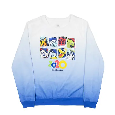 Buy DISNEY Donald Duck Pluto Sweatshirt Blue Boys L • 13.99£