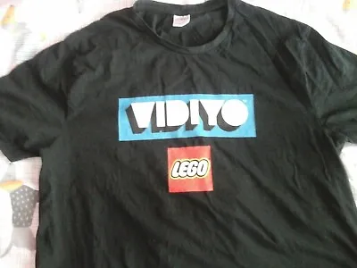 Buy Limited Edition Collectors Item Lego Vidiyo Adults Unisex Black T Shirt Size L • 6£
