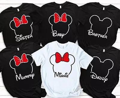Buy T-SHIRT (?) Personalised Disney Family Holiday Tour Trip Disneyland Matching • 5.99£