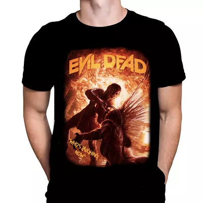 Buy EVIL DEAD - WHO'S LAUGHING NOW - T-Shirt Sizes S - XXXXL - Movie  / Halloween • 20.45£