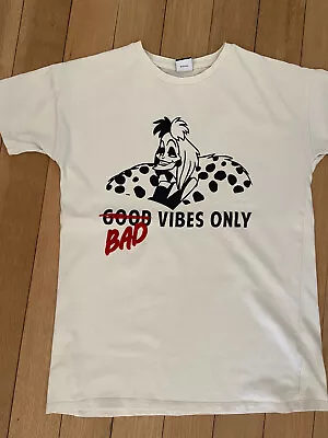 Buy Girls Cruella De Ville Beige Disney  T-shirt 14-16 Yrs • 4.50£