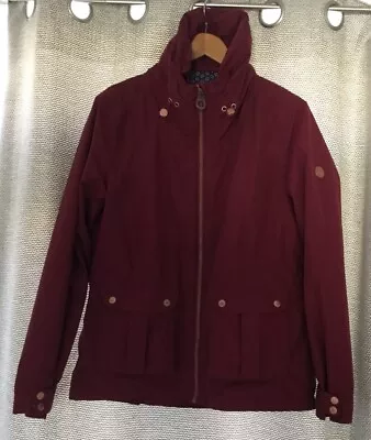 Buy Women’s Regatta Raincoat UK 12. Burgundy  • 4£