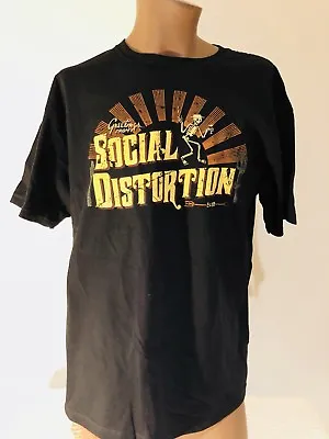 Buy Greetings From SOCIAL DISTORTION XL TShirt New NWOT Mike Ness Skelly EST 1979 • 18.95£