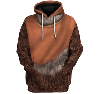 Buy Ewok 3d Print Hoodie Pullover Men Women Causal Streetwear Jacket • 25.20£