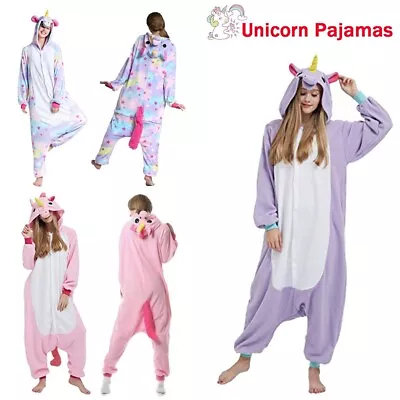 Buy Adult Pajamas Unisex Animal Novelty Home Onepiece Jumpsuit 2023 Christmas Gift • 8.59£