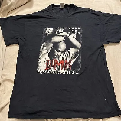 Buy DMX Legends Never Die R.I.P. 1970-2021 Bootleg T-Shirt XL Ruff Ryders Rap Tee • 24.13£