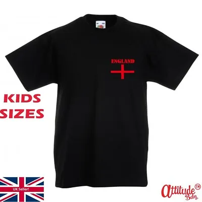 Buy England T Shirts-Kids England Tees-Kids Birthday-From 3 Years To 15 Years Sizes • 9£