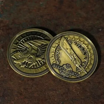 Buy Monster Hunter Great Sword Coin | Licensed New - VERY RARE GAME MERCH NUMBERED • 9.98£