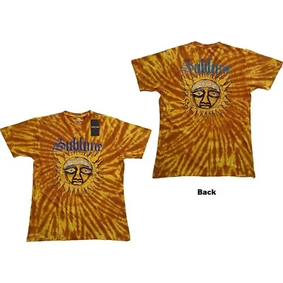 Buy SUBLIME UNISEX T-SHIRT: SUN FACE (WASH COLLECTION) 100% Original NEW Small ONLY • 17.99£