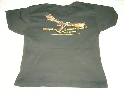 Buy RHAPSODY – Rare Original  2004 SYMPHONY… T-Shirt!!! Girlie Heavy Metal • 7.72£