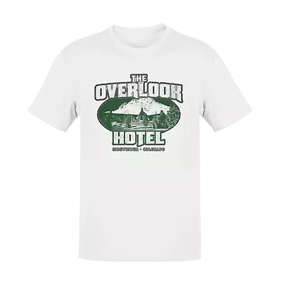 Buy The Shining T-Shirt Overlook Hotel Tee Ghost Horror Halloween Retro Film Movie • 4.99£