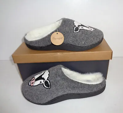 Buy Ladies Slippers Comfort Foam Slip On Womens Warm Indoor Shoes Mules UK Sizes 3-8 • 8.98£