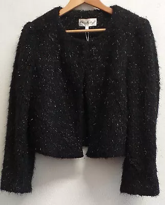 Buy My Collection Paris Black Sparkle Short Jacket • 11.50£