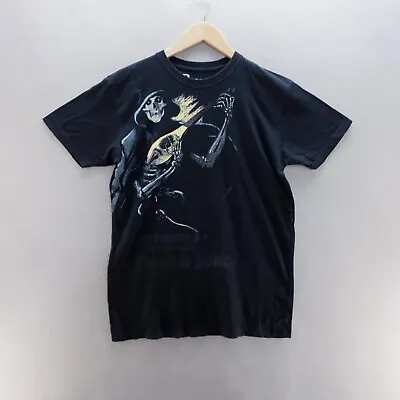 Buy Dragonfly T Shirt Small Black Graphic Print Reaper Short Sleeve Mens • 8.54£