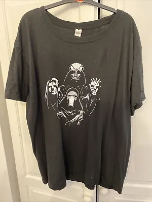 Buy Star Wars Mens T Shirt Rare Queen Looking Sith Lords Bohemian Rhapsody Large • 4.50£