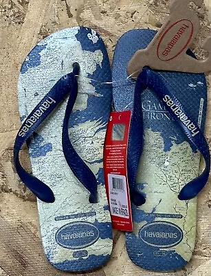 Buy Game Of Thrones Havaianas  Thong Slippers Sandals Official Promo • 17.99£