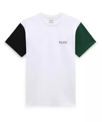 Buy Vans Mens Colour Block T-Shirt / White / RRP £32 • 13£
