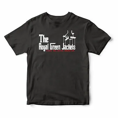 Buy RGJ Design For God Father Fans - Royal Green Jacket The Black Mafia T-Shirt • 19.99£