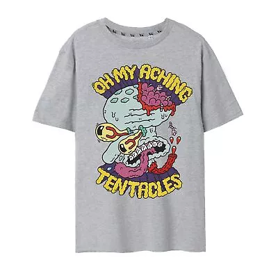 Buy SpongeBob SquarePants Mens Aching Tentacles T-Shirt NS7219 • 17.19£
