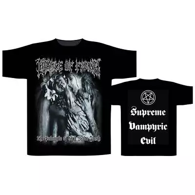 Buy CRADLE OF FILTH Unisex T- Shirt -  Supreme Vampiric Evil -   Black Cotton • 17.99£