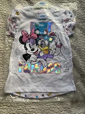 Buy Best Friends Minnie And Mickey Mouse T-shirt  • 6.50£