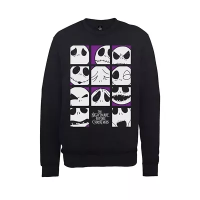 Buy Nightmare Before Christmas Faces XXL Mens Jumper Official NEW • 27.99£
