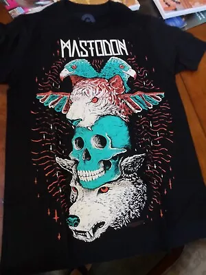 Buy MASTODON - 2015 Logo Totem T-shirt ~Never Worn~ Small • 23.72£
