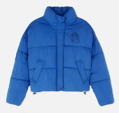 Buy Disney’s Lilo & Stitch Coat Puffer Jacket Womens Blue XS,S,M,L • 39.99£
