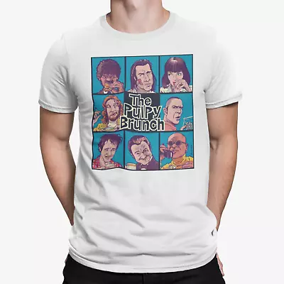 Buy Pulp Fiction T-Shirt  Pulpy Bunch Retro Group Brady Bunch Funny Movie Film 90s • 5.99£