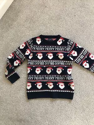 Buy Boys Next Christmas Jumper Age 8 Years • 0.99£