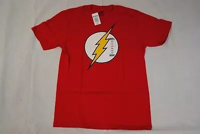 Buy The Flash Classic Yellow Logo T Shirt New Official Hot Topic Dc Comics Superhero • 10.99£