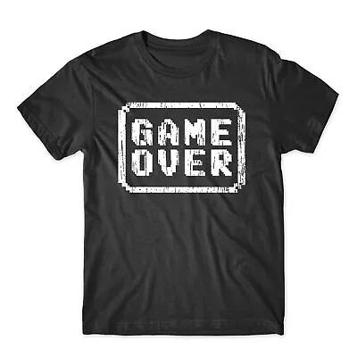 Buy Game Over T-Shirt Gaming Lovers Losing Game Logo  Unisex Top • 9.99£