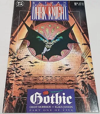 Buy Batman Legends Of The Dark Knight #6 1990  Grant Morrison Klaus Janson DC Comics • 4.72£