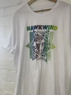 Buy Hawkwind Screen Printed Space Rock T-shirt Size 2XL Unworn Brand New • 5£
