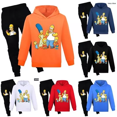 Buy Kids Boys Girls Zelda Print Sweatshirt Hoodie+Pants Nightwear Pajamas Pj's Sets • 6.80£