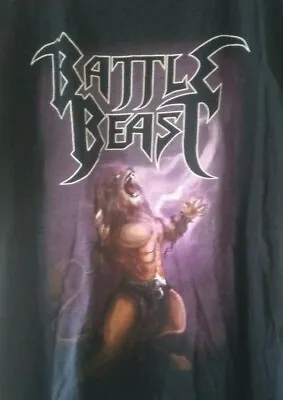 Buy Battle Beast - Beast-Man Tshirt. RARE. Like NEW • 7.76£