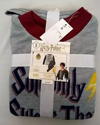 Buy Harry Potter Kids Size 5 Pajamas 2 Piece PJ Set   Solemnly Swear Up To No Good  • 11.84£