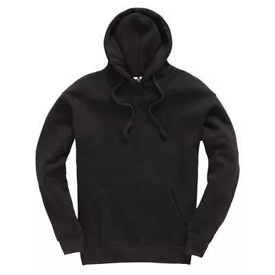 Buy Men’s Fleece Hooded Sweatshirt Plain Normal Hoodie Quality Top Casual Wear • 11.79£