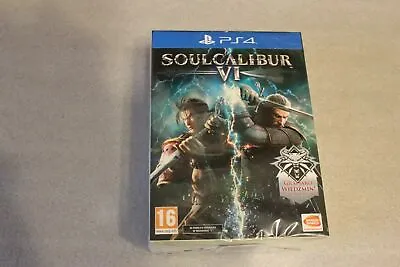 Buy PS4 Soulcalibur VI SPECIAL EDITION WITH PROMO T-SHIRT L !!!!! GERALT WITCHER • 94.12£