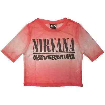 Buy Nirvana Nevermind Mesh Crop Top • 15.93£