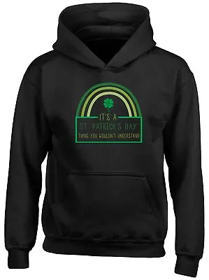 Buy St Patrick's Day Hoodie Kids You Wouldn't Understands Boys Girls Gift Top • 13.99£