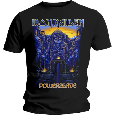 Buy Iron Maiden Powerslave Cover Steve Harris Official Tee T-Shirt Mens Unisex • 17.13£