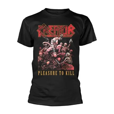 Buy Kreator Pleasure To Kill Official Tee T-Shirt Mens • 18.27£