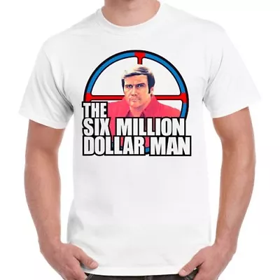 Buy The Six Million Dollar Man Steve Austin 70s Tv Show Retro T Shirt 593 • 7.35£