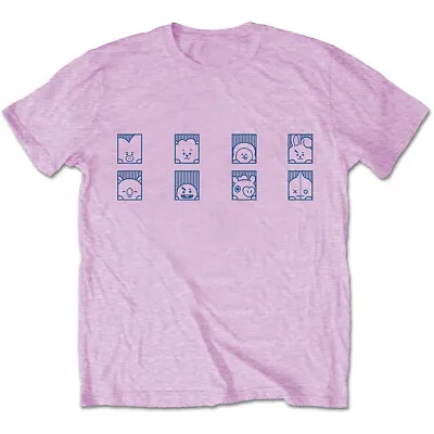 Buy BT21 BTS Group Squares Official Tee T-Shirt Mens Unisex • 15.99£